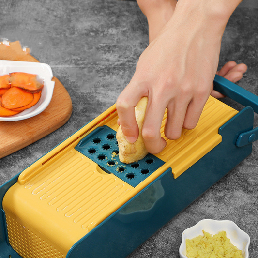 Kitchen hand push vegetable cutter